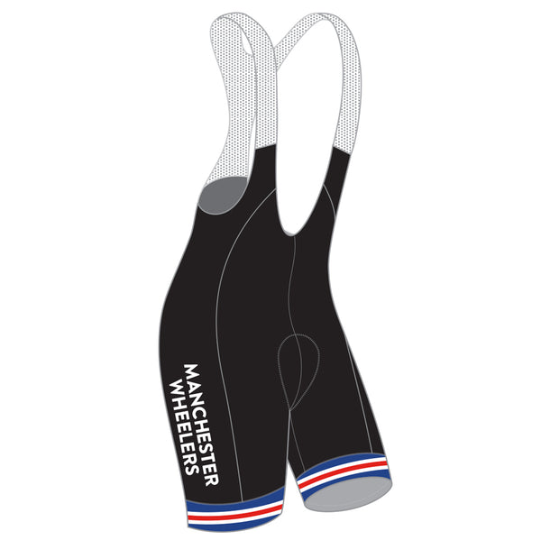 Manchester Wheelers Proline RACE FIT Bib Shorts. OLD STOCK