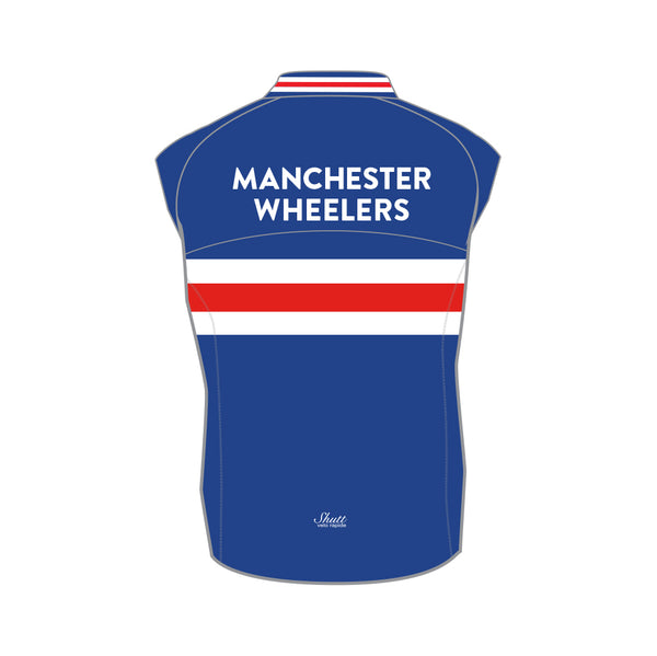 Manchester Wheelers Windproof Gilet (Mesh back). OLD STOCK.