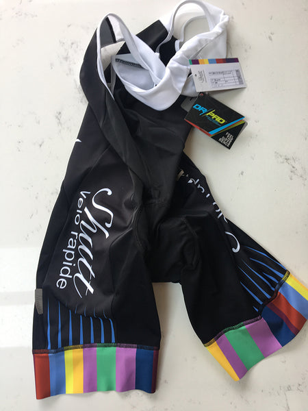 Manchester Wheelers Proline RACE FIT Bib Shorts. OLD STOCK
