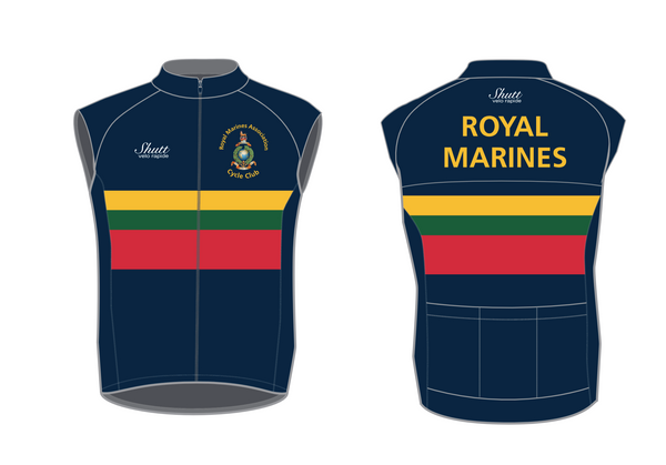 CLUB STOCK: RMA CC Sportline Gilet with Pockets WITH ROYAL MARINES ON BACK