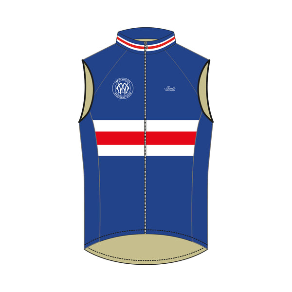Manchester Wheelers Gilet with Pockets.