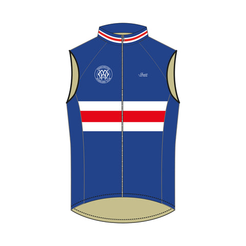 Manchester Wheelers Gilet with Pockets.