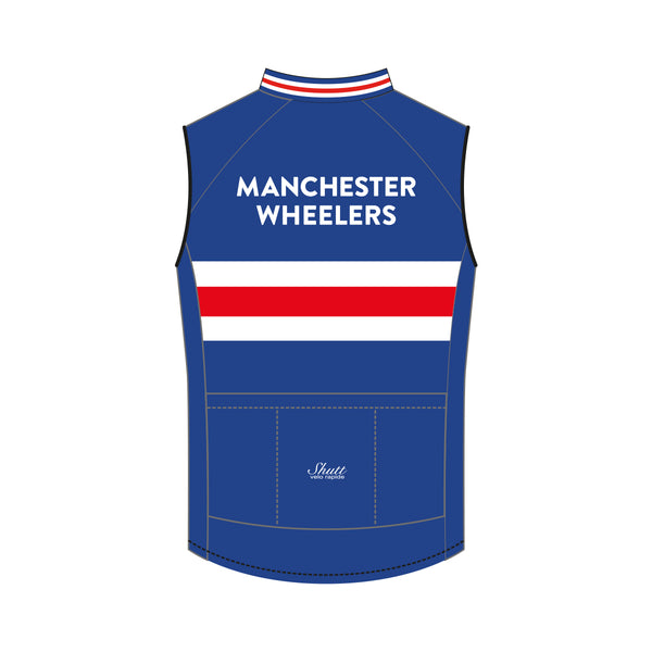 Manchester Wheelers Gilet with Pockets.