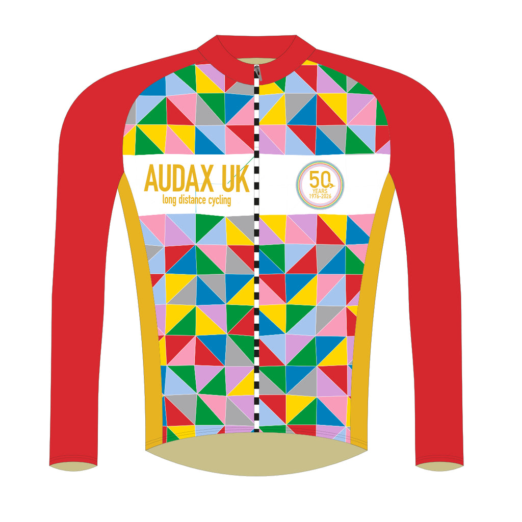 Audax UK  Lightweight Long Sleeve Jersey