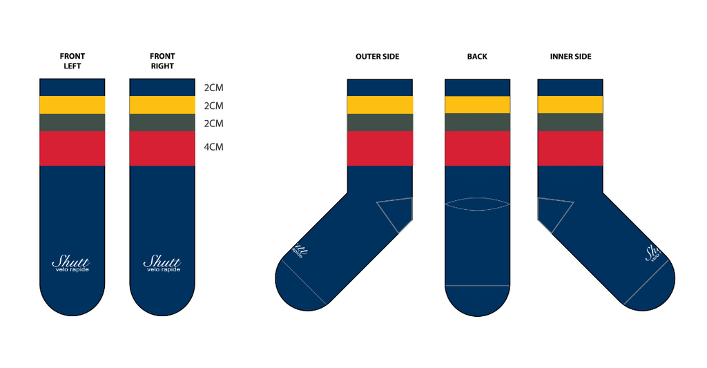 NEW -  RMA CC Socks - CLUB STOCK - NEW