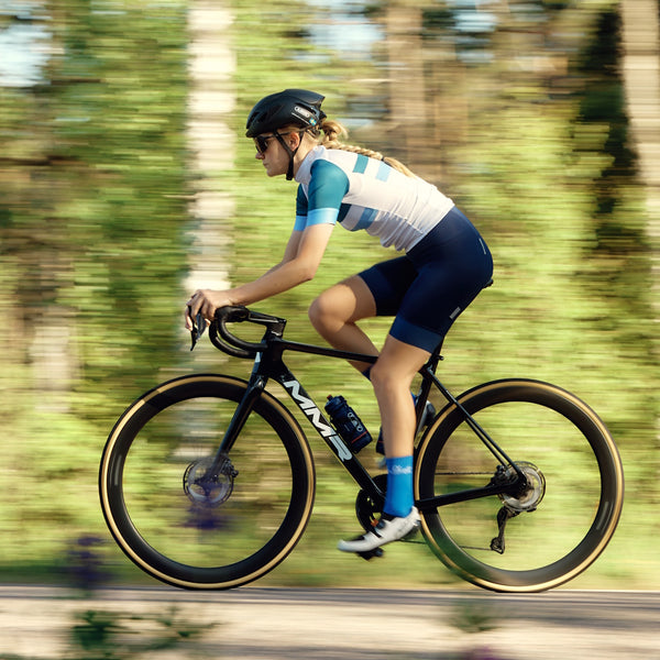 Wheal Velo PLAIN NAVY Bib Shorts (women's/junior sizes)