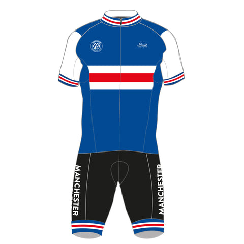Manchester Wheelers Proline Short Sleeve Race Suit