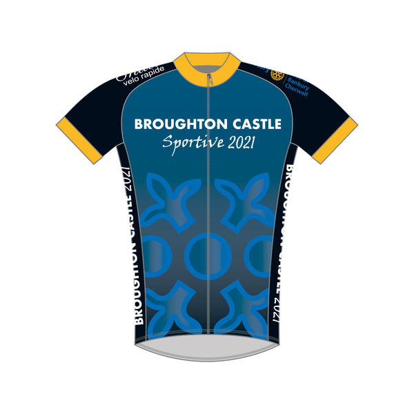 Broughton Castle Sportline Classic Short Sleeve Jersey (CUSTOM NAME PRINTED ON BACK)