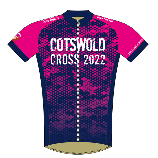 Cotswolds Cross Sportline Classic Short Sleeve Jersey (CUSTOM NAME)